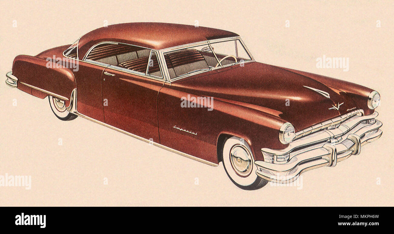 1952 Chrysler Imperial Stock Photo