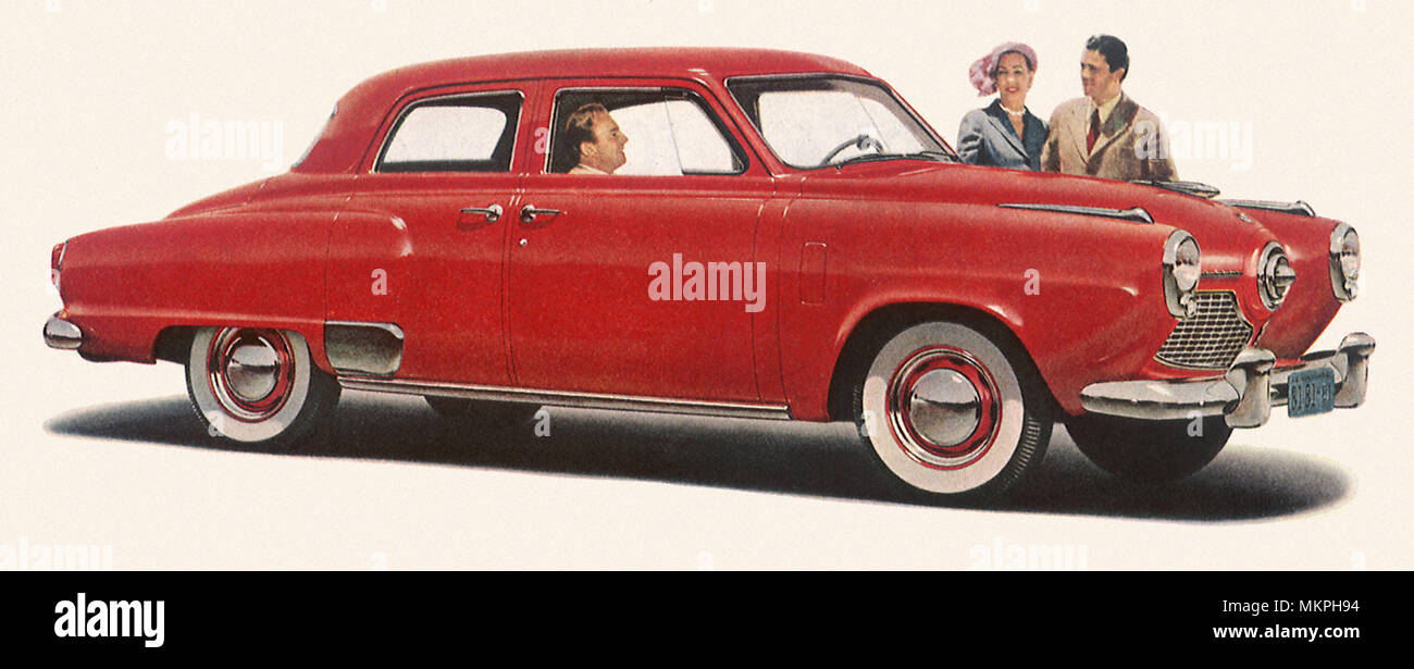 1950 Studebaker Commander V 8 Stock Photo Alamy