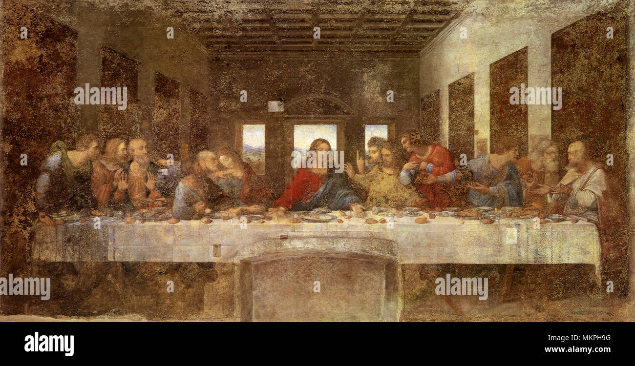 The Last Supper Stock Photo