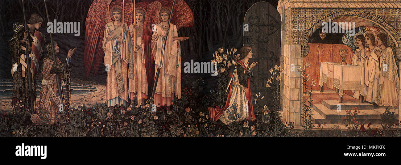 Vision of the Holy Grail Stock Photo Alamy