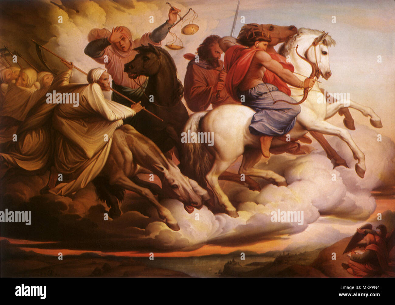The four horsemen of the apocalypse hires stock photography and images Alamy
