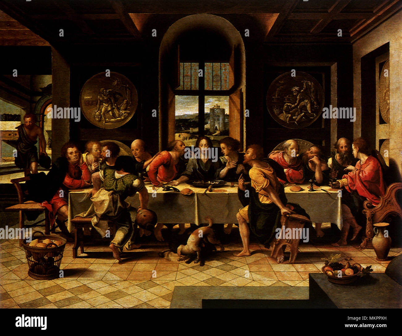 Last Supper Stock Photo
