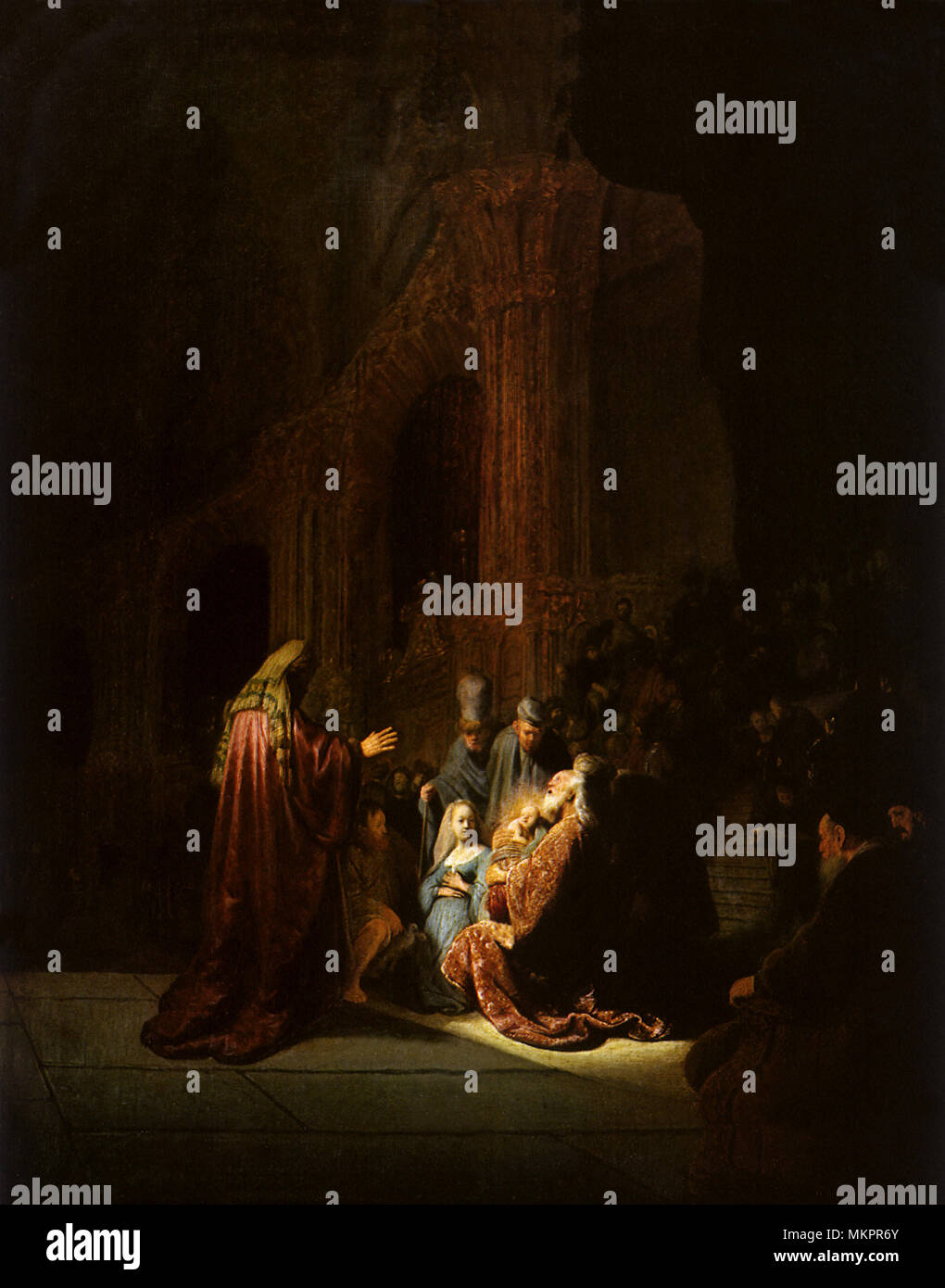 The Song of Simeon Stock Photo Alamy