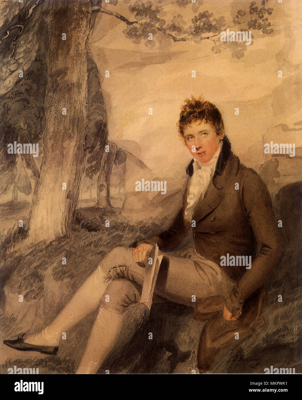 Henry John Temple, 3rd Viscount Palmerston 1802 Stock Photo