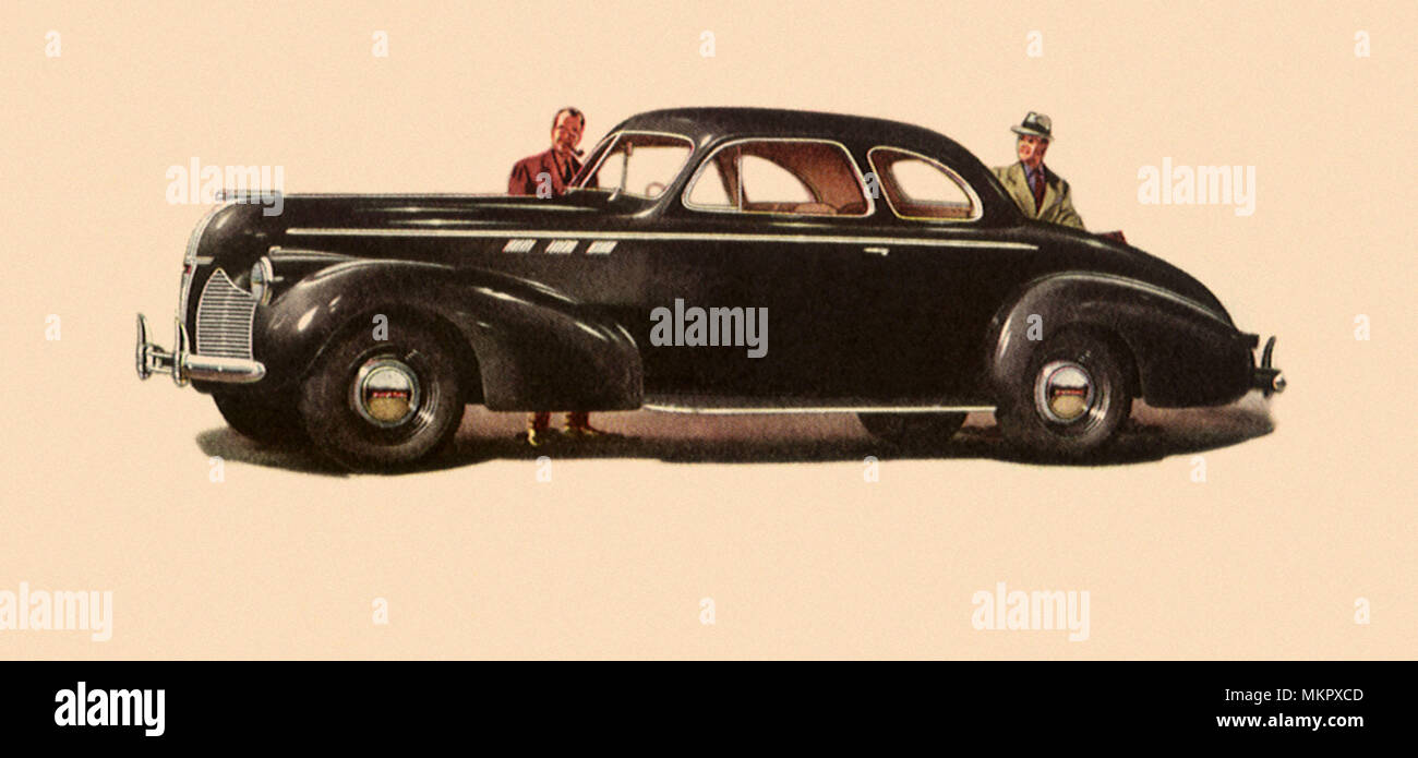 1940 Pontiac Special Six Business Coupe Stock Photo