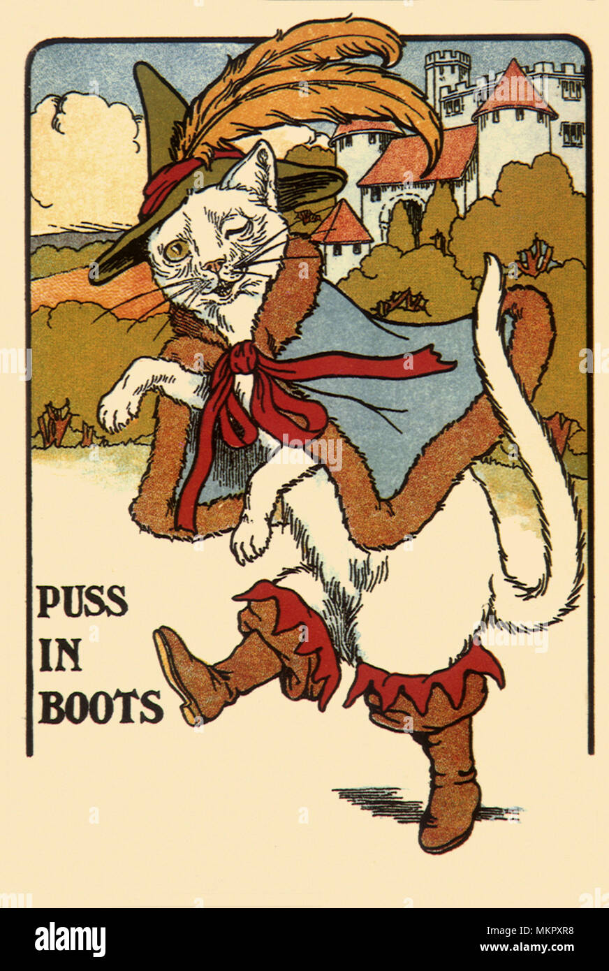 Puss in Boots Stock Photo