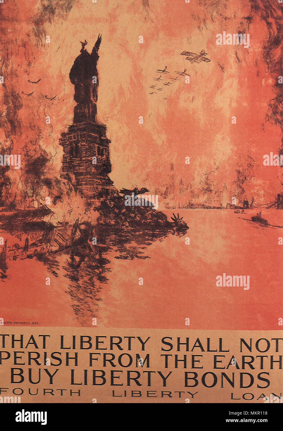 That Liberty Shall Not Perish Stock Photo