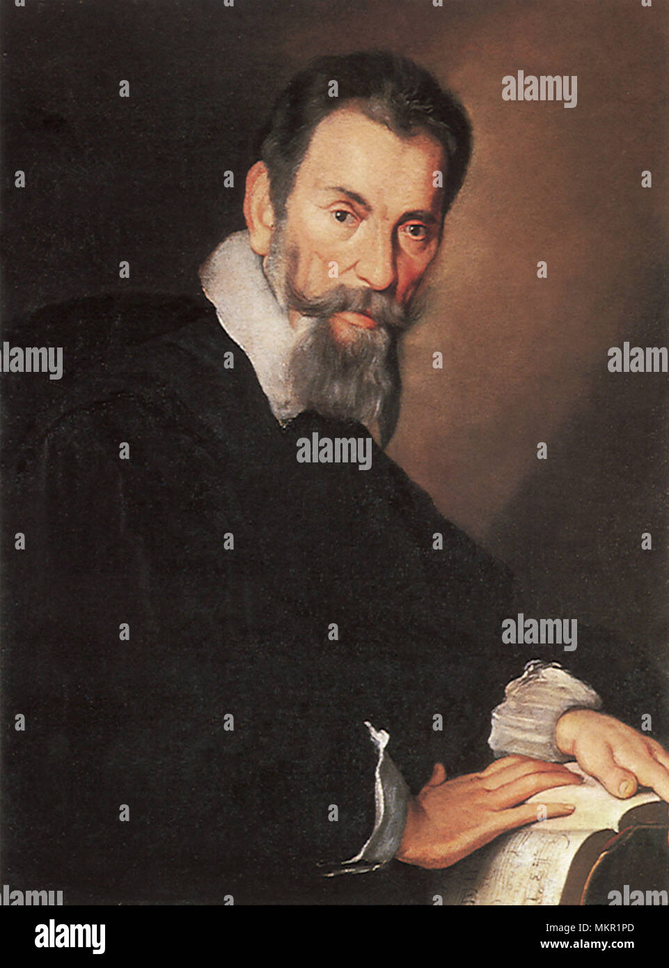 Portrait of Claudio Monteverdi Stock Photo - Alamy