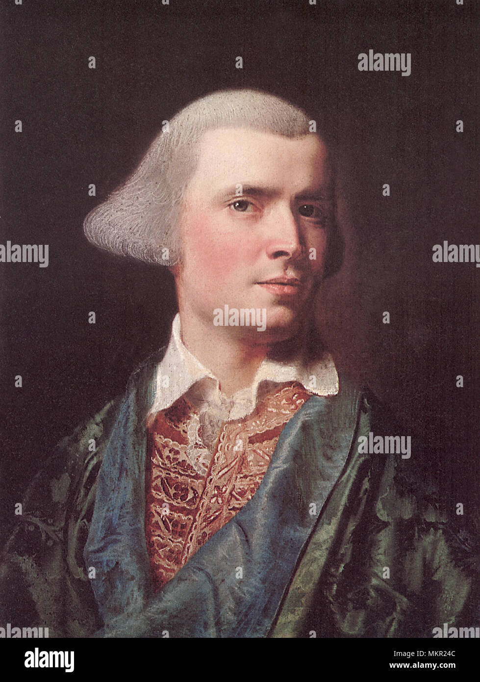 John Singleton Copley Self Portrait 1769 Stock Photo - Alamy