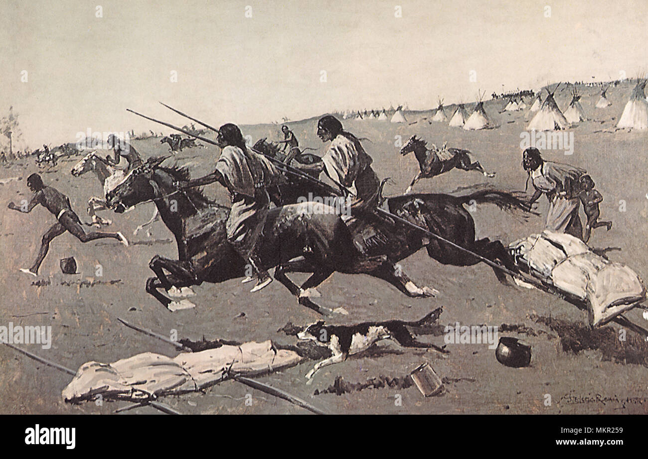 Indian warriors hi-res stock photography and images - Alamy