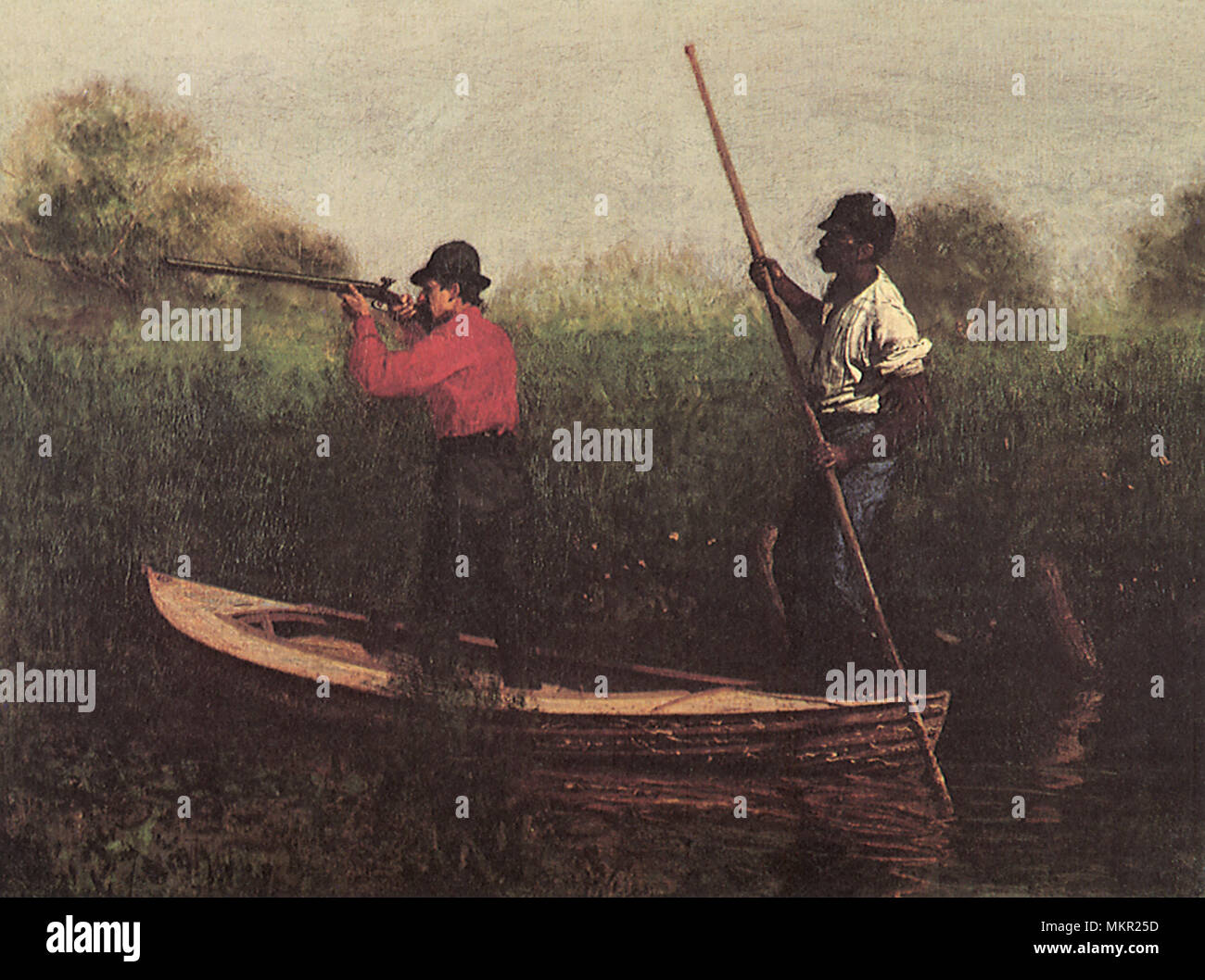 Shooting boat waterfowl hi-res stock photography and images - Alamy