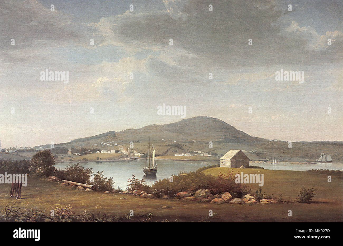 Blue Hill, Maine Stock Photo Alamy