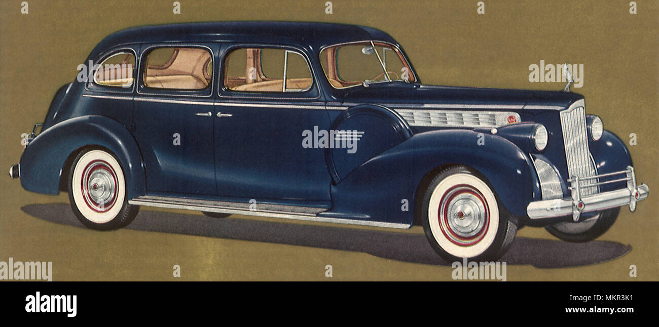 1940 Packard Touring Sedan Stock Photo