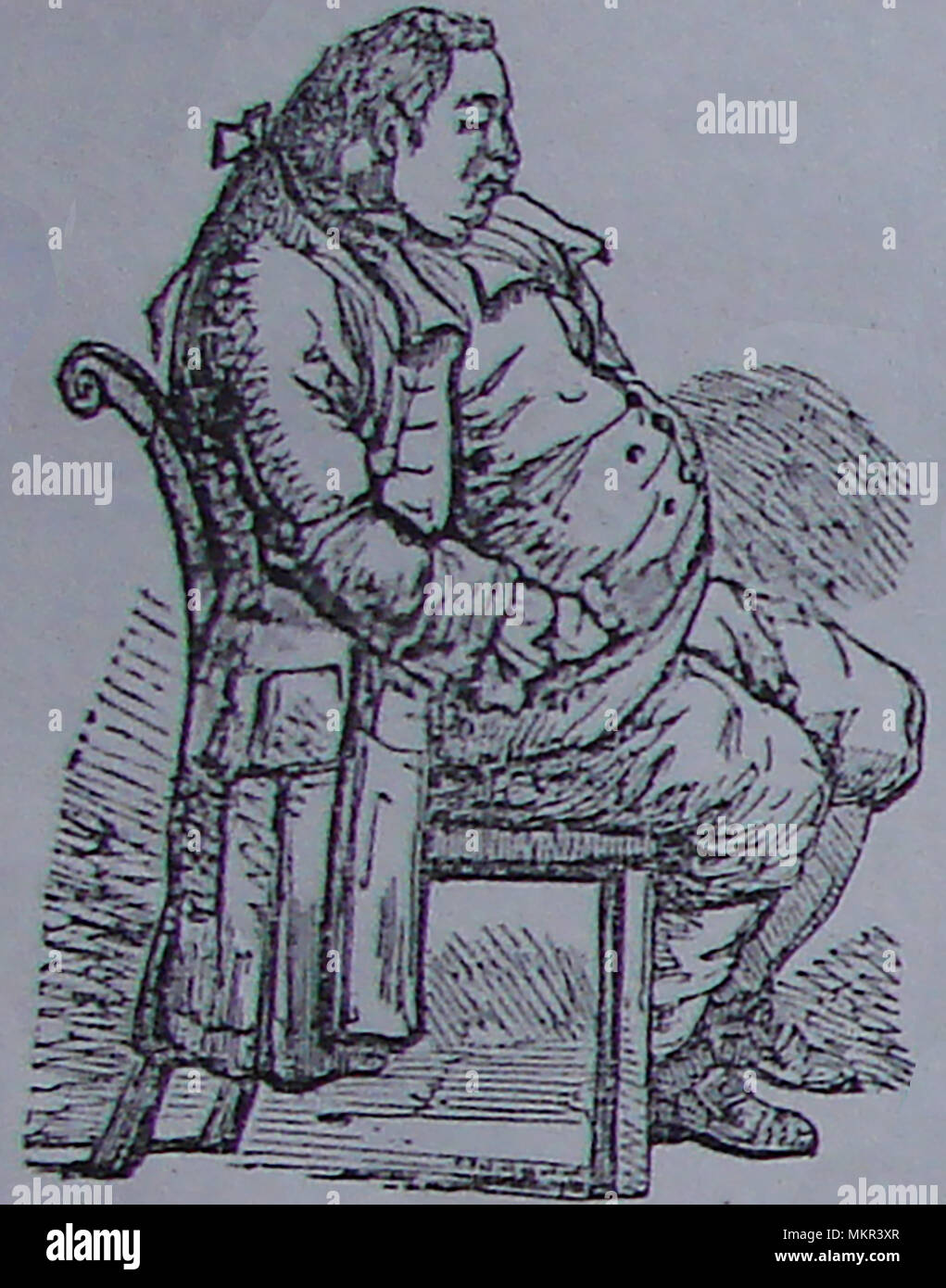 A portrait of Frances Jacob Grose Esq. (Frances or Francis) Esq. ((died 1769) FRSA (died 12 May