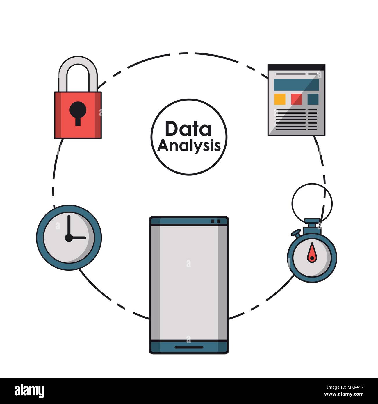 Data analysis concept Stock Vector Image & Art - Alamy