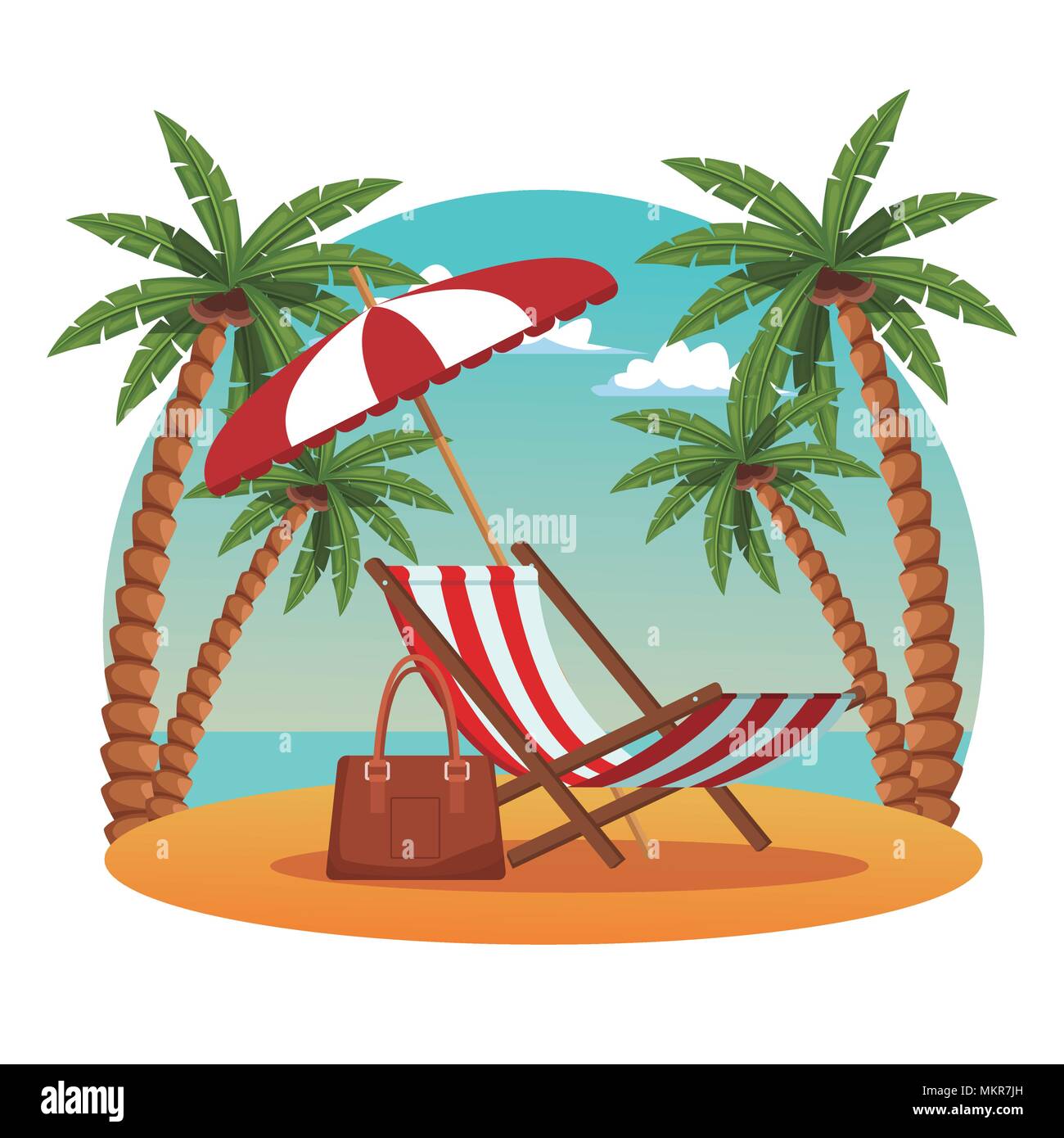 Beach and summer Stock Vector Image & Art - Alamy