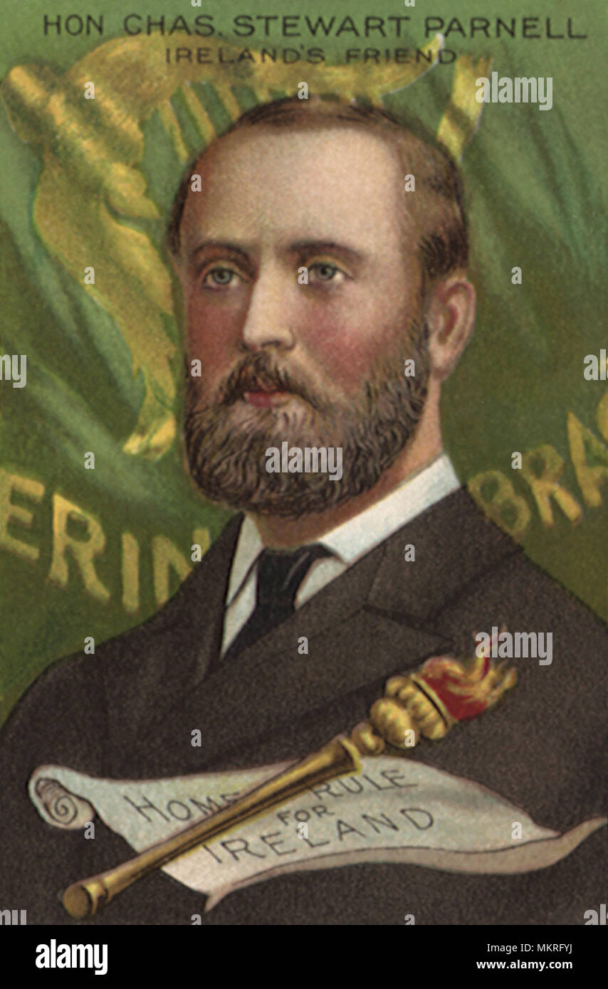 Honorable Chas. Stewart Parnell Ireland's Friend Stock Photo