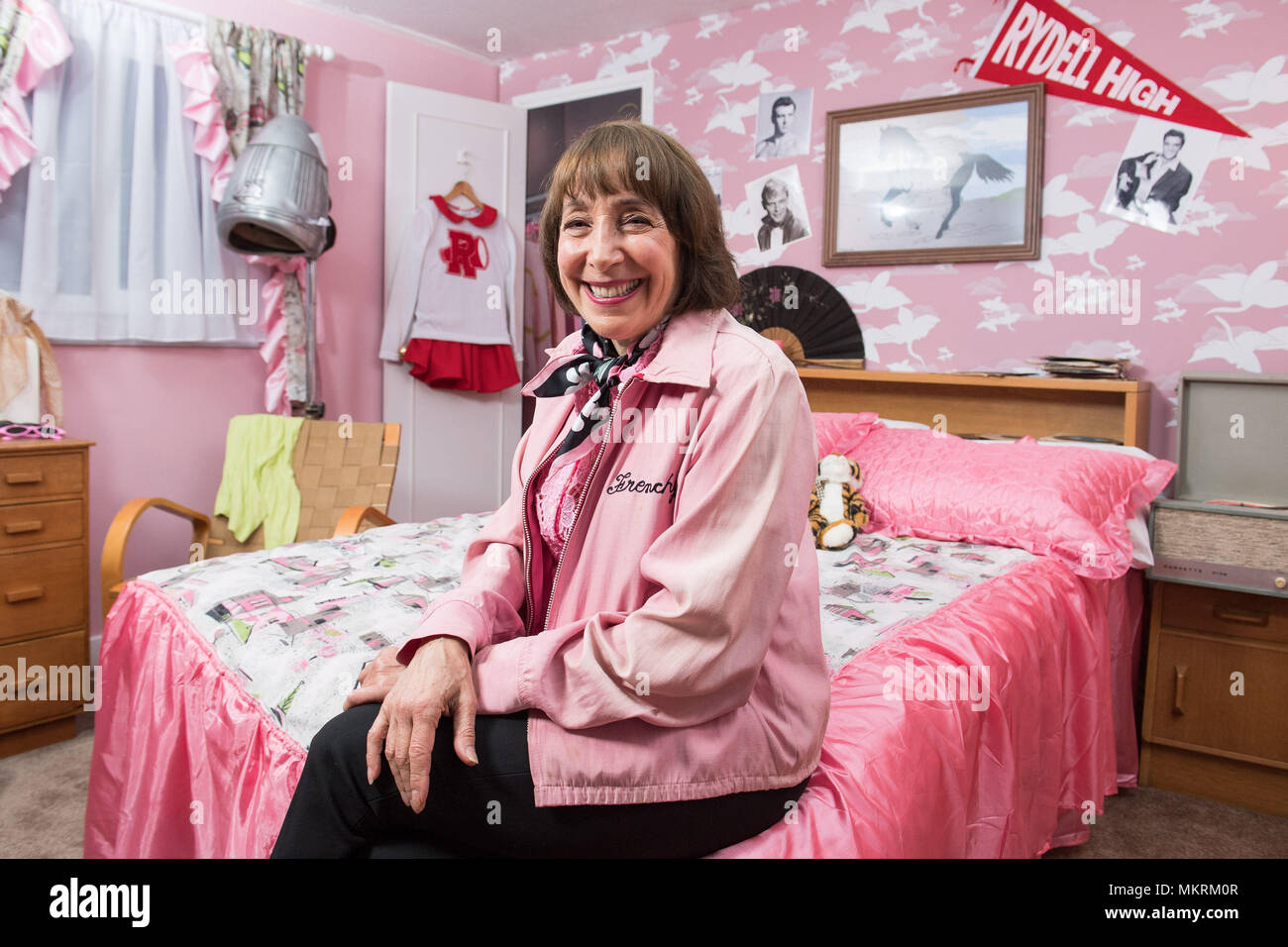 EDITORIAL USE ONLY Actress Didi Conn, who played Frenchy in Grease