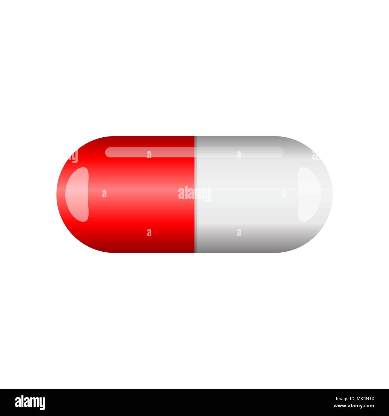 Isolated capsules Stock Vector Images - Alamy