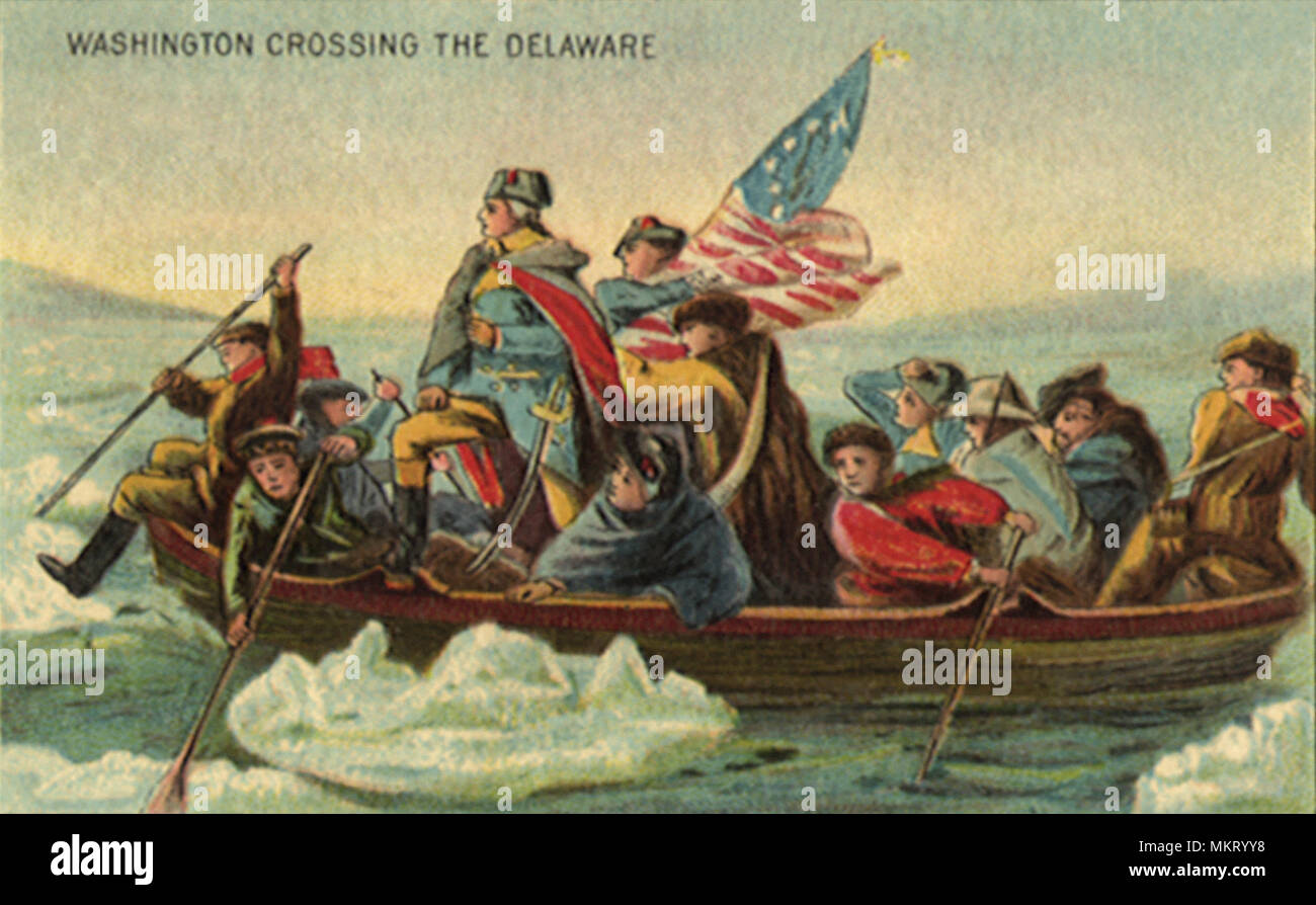 Washington crossing the delaware hi-res stock photography and images ...