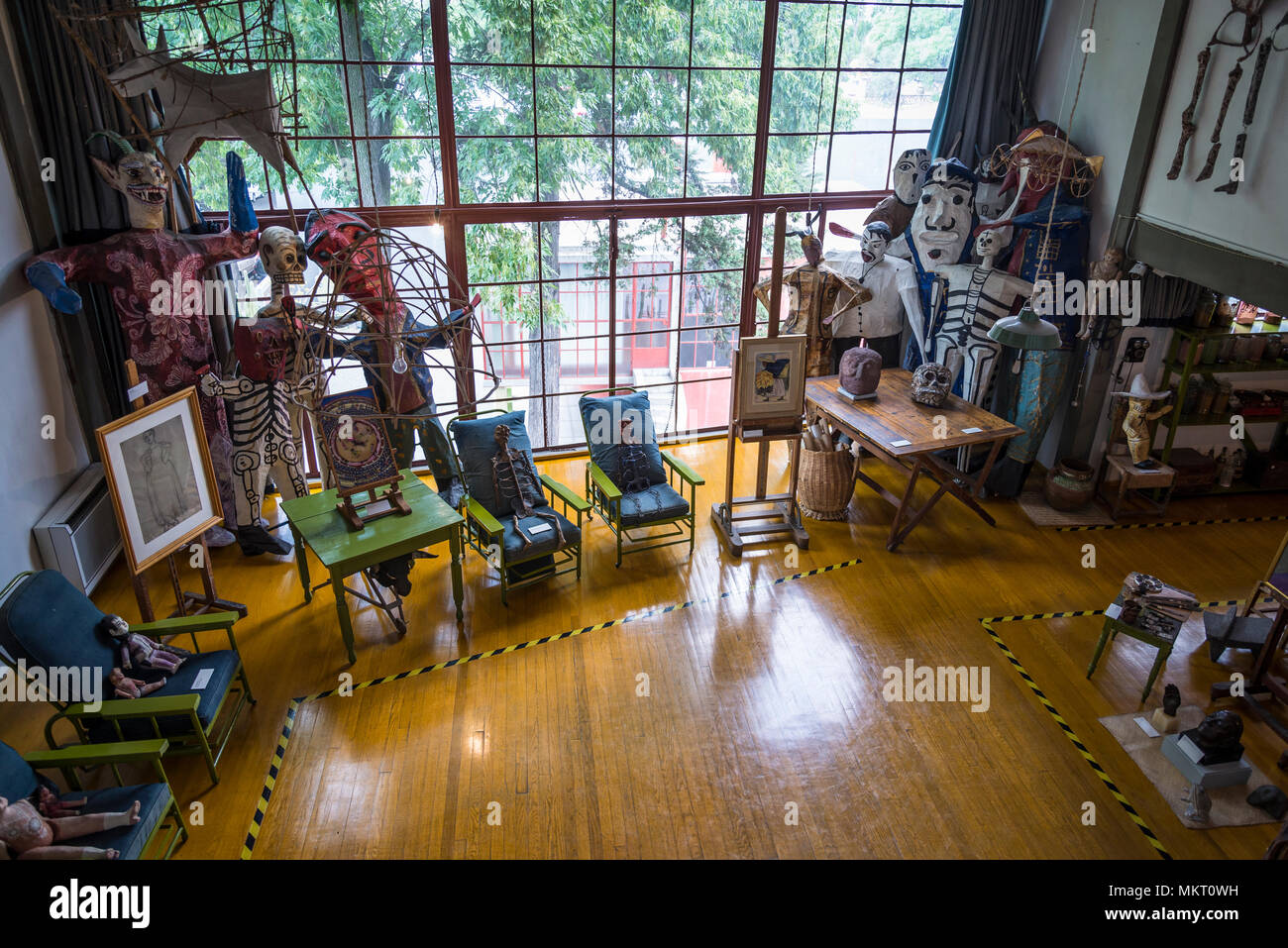 Diego Rivera S Studio House Studio Museum Of Diego Rivera And