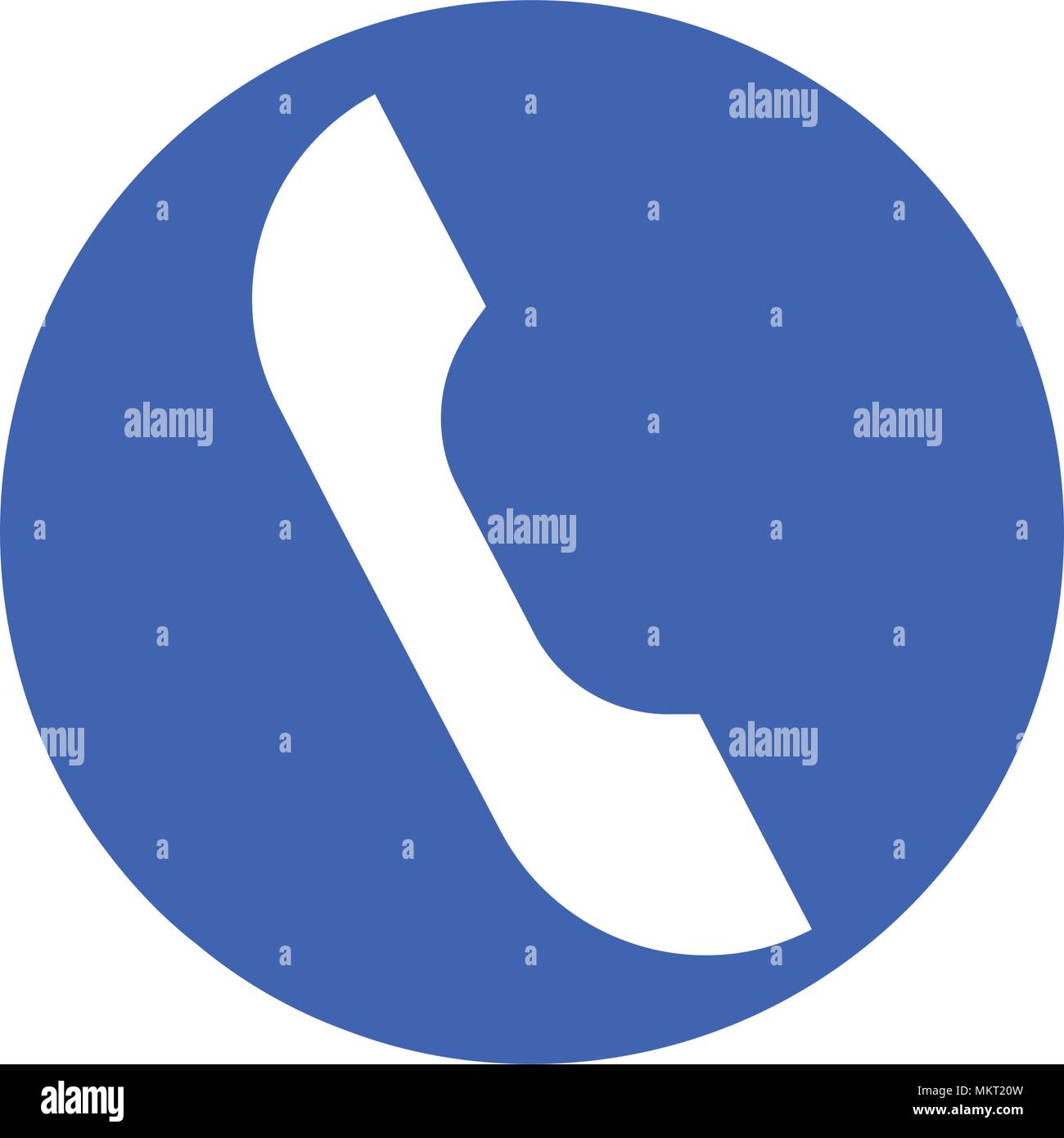 Handset glyph icon, isolated on white background Stock Vector