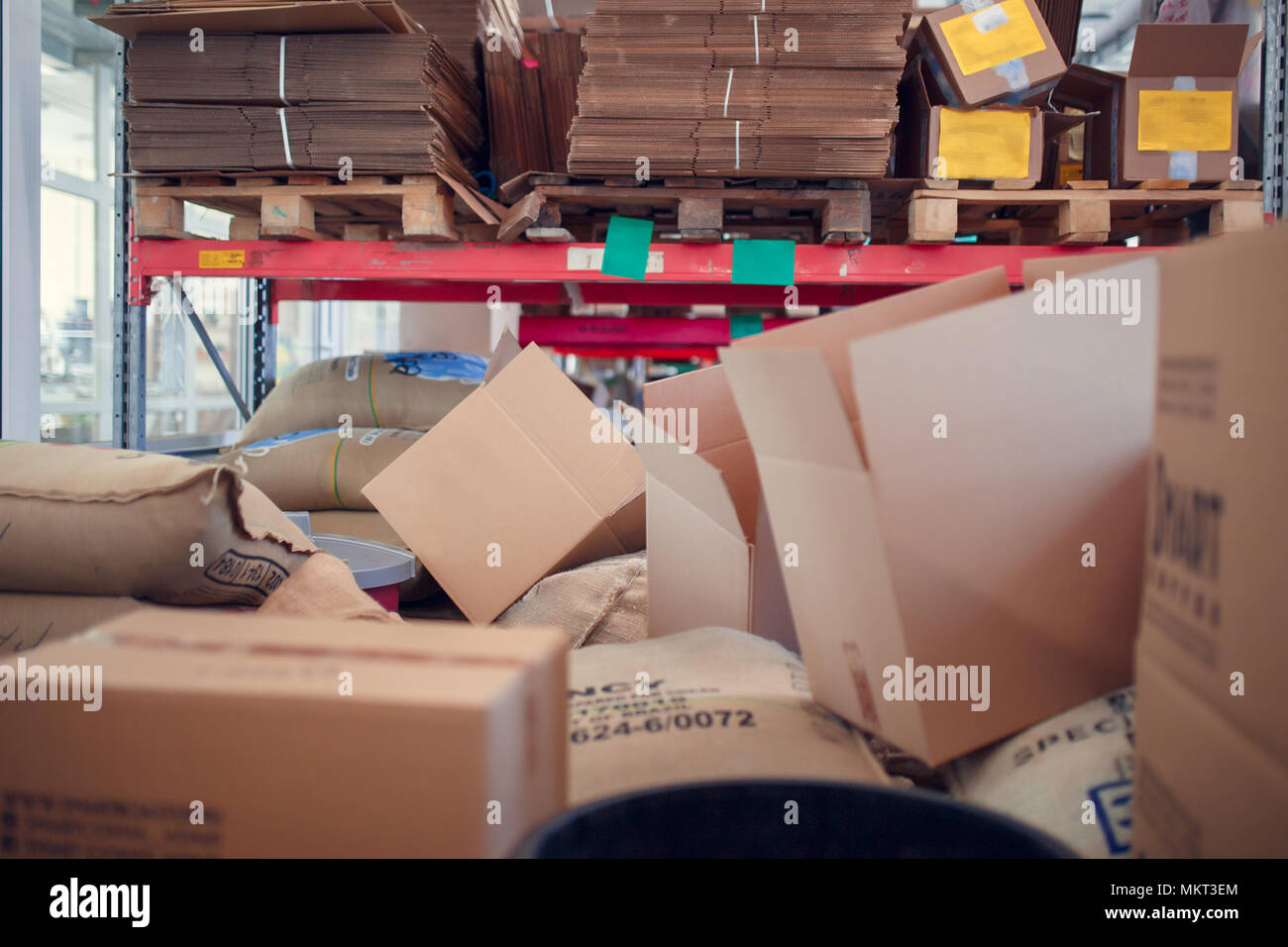 Photo of many cardboard boxes Stock Photo Alamy