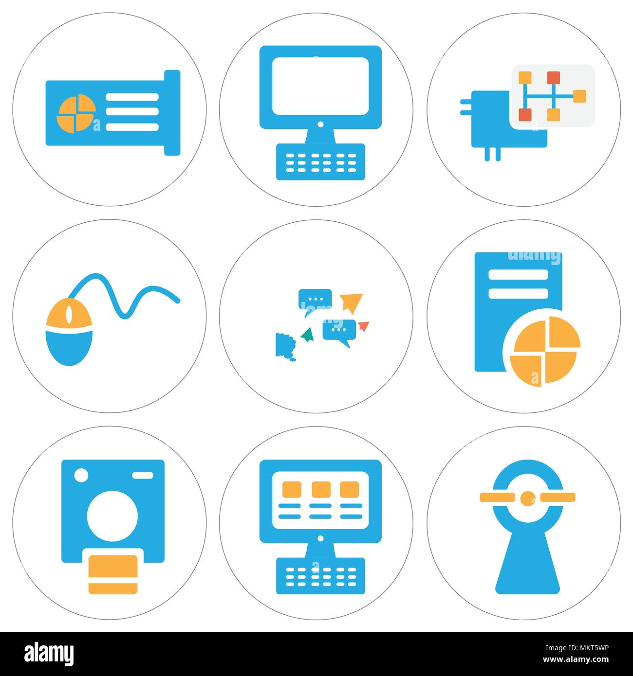 Cursor chip vector vectors hi-res stock photography and images - Alamy