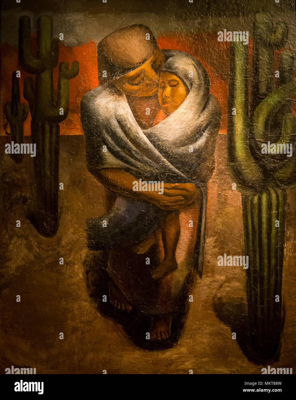 David Alfaro Siqueiros Peasant Mother
