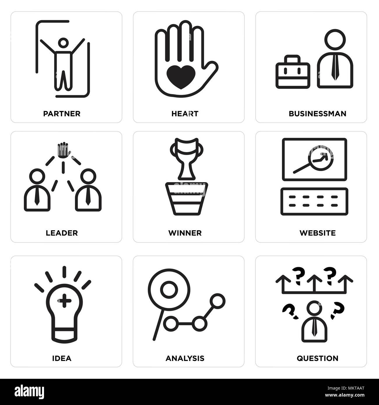 Help icon idea illustration isolated leader man mark Stock Vector ...