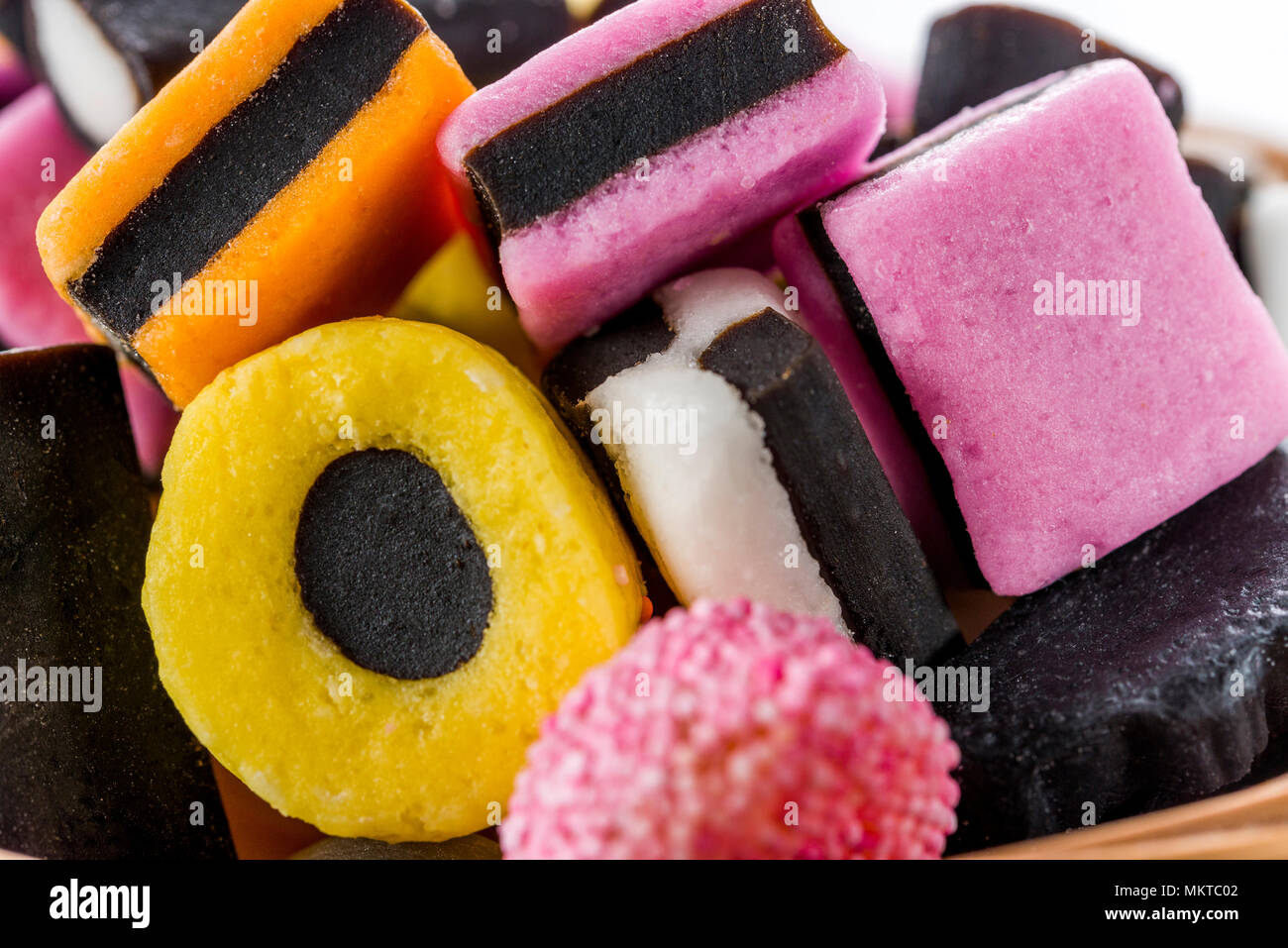 Yellow liquorice allsorts hires stock photography and images Alamy