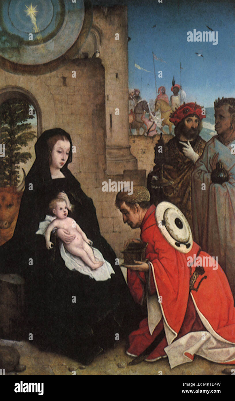 The Adoration of the Magi Stock Photo - Alamy