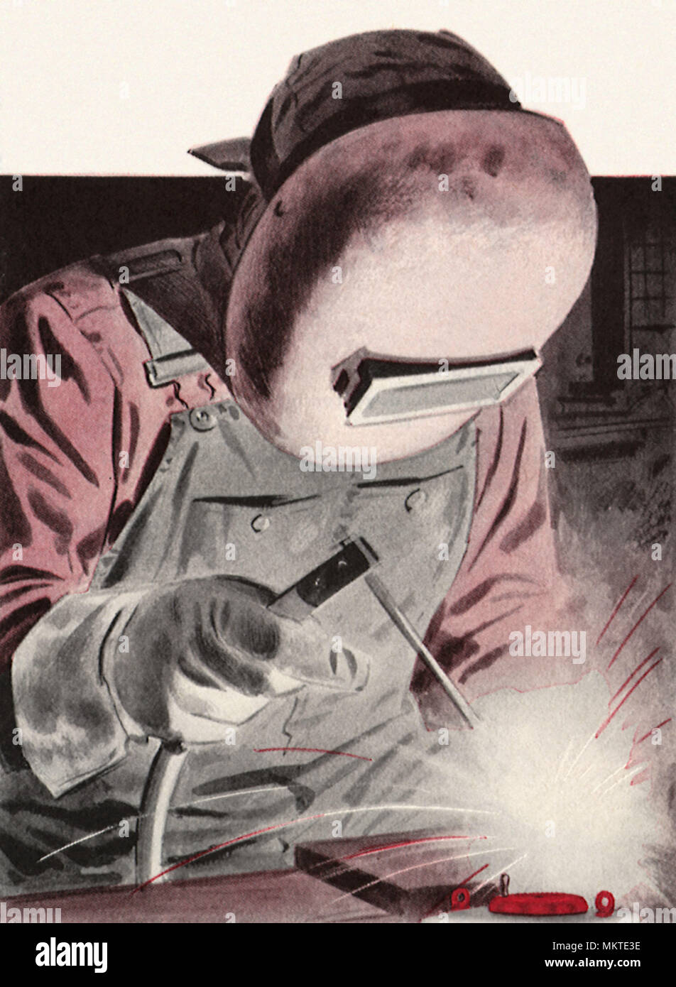 Vintage welder hi-res stock photography and images - Alamy
