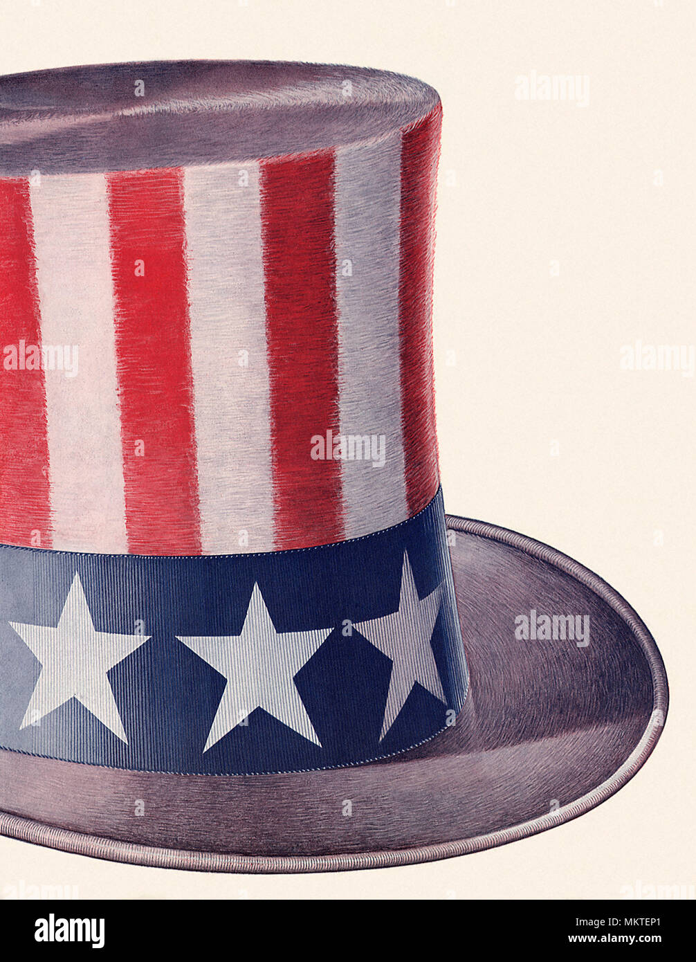 Stars and Stripes Hat Stock Photo