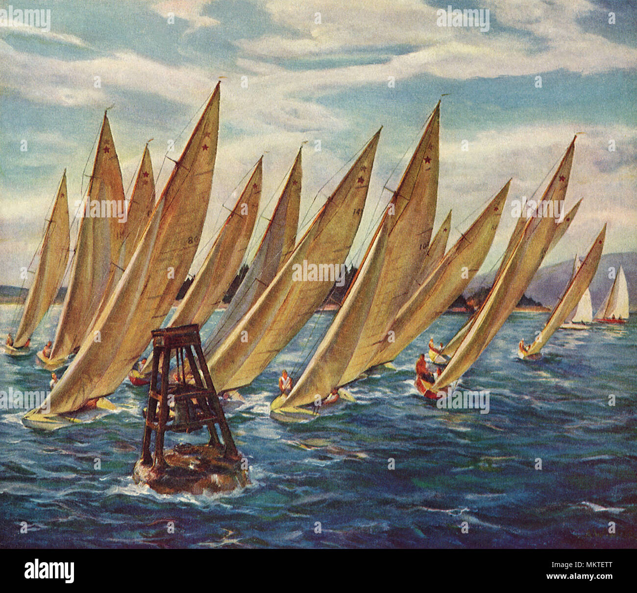 Vintage racing boats hi-res stock photography and images - Alamy