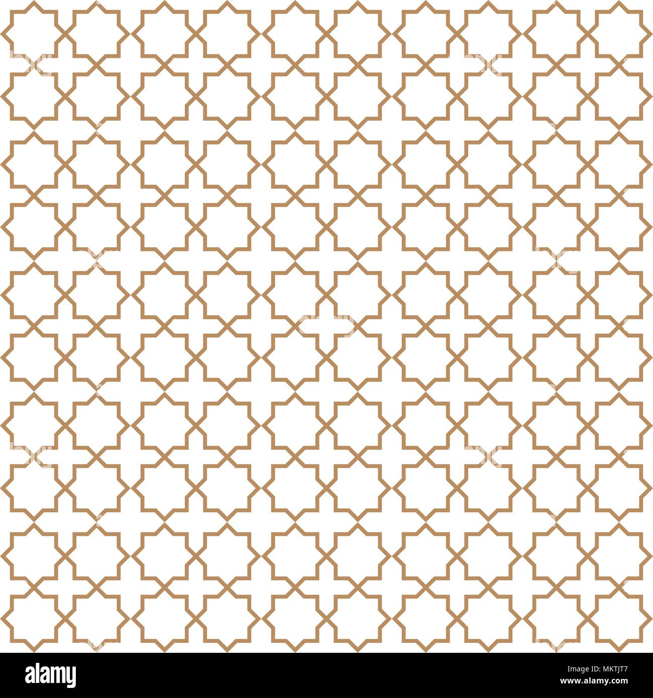 Ligature pattern seamless vector line style. Stock Vector