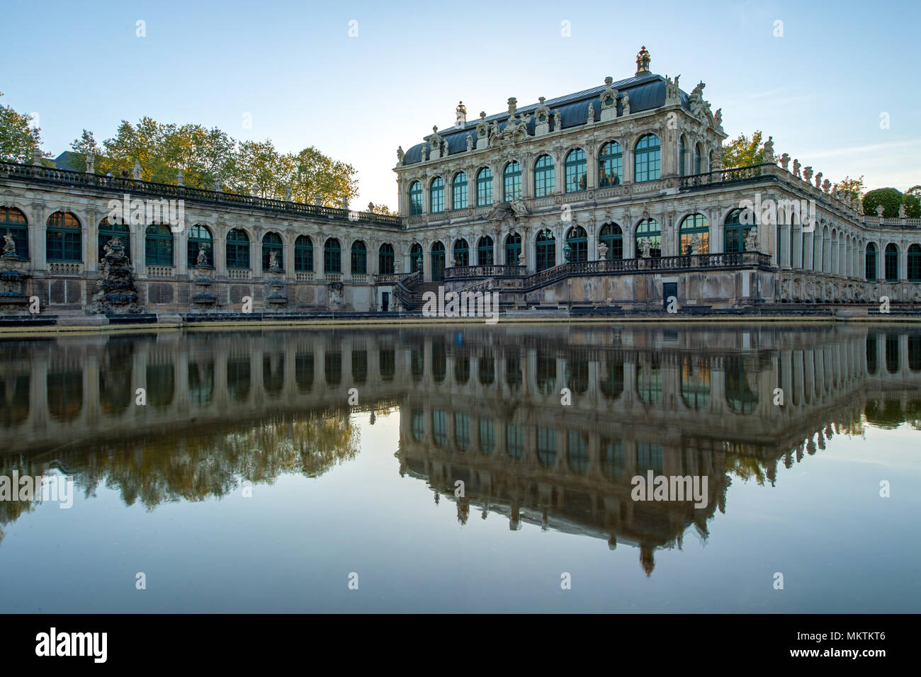 Dresden, Zwinger museum Stock Photo