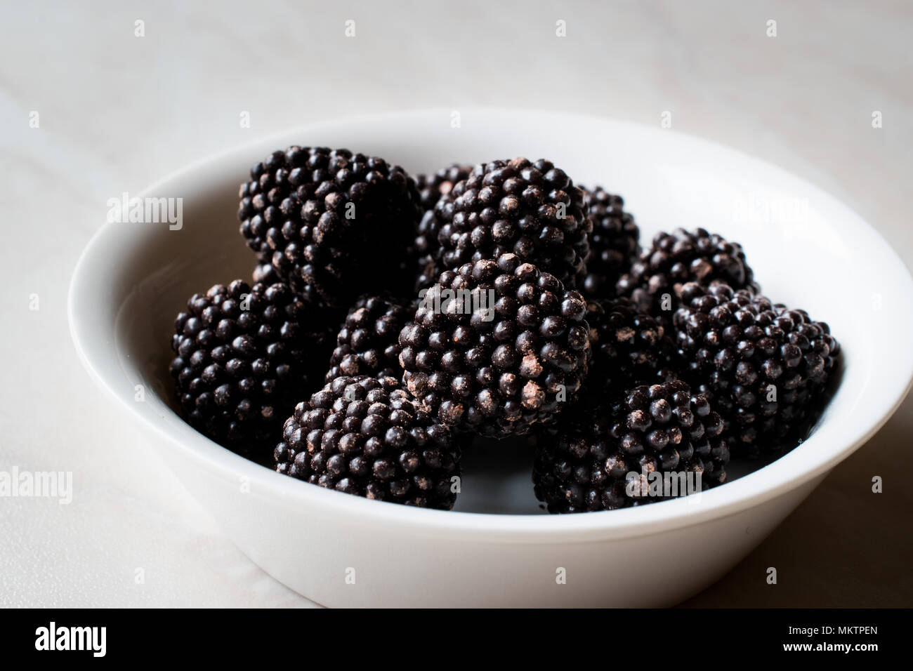 Chocolate Covered Raspberry Candy. Dessert Concept Stock Photo Alamy