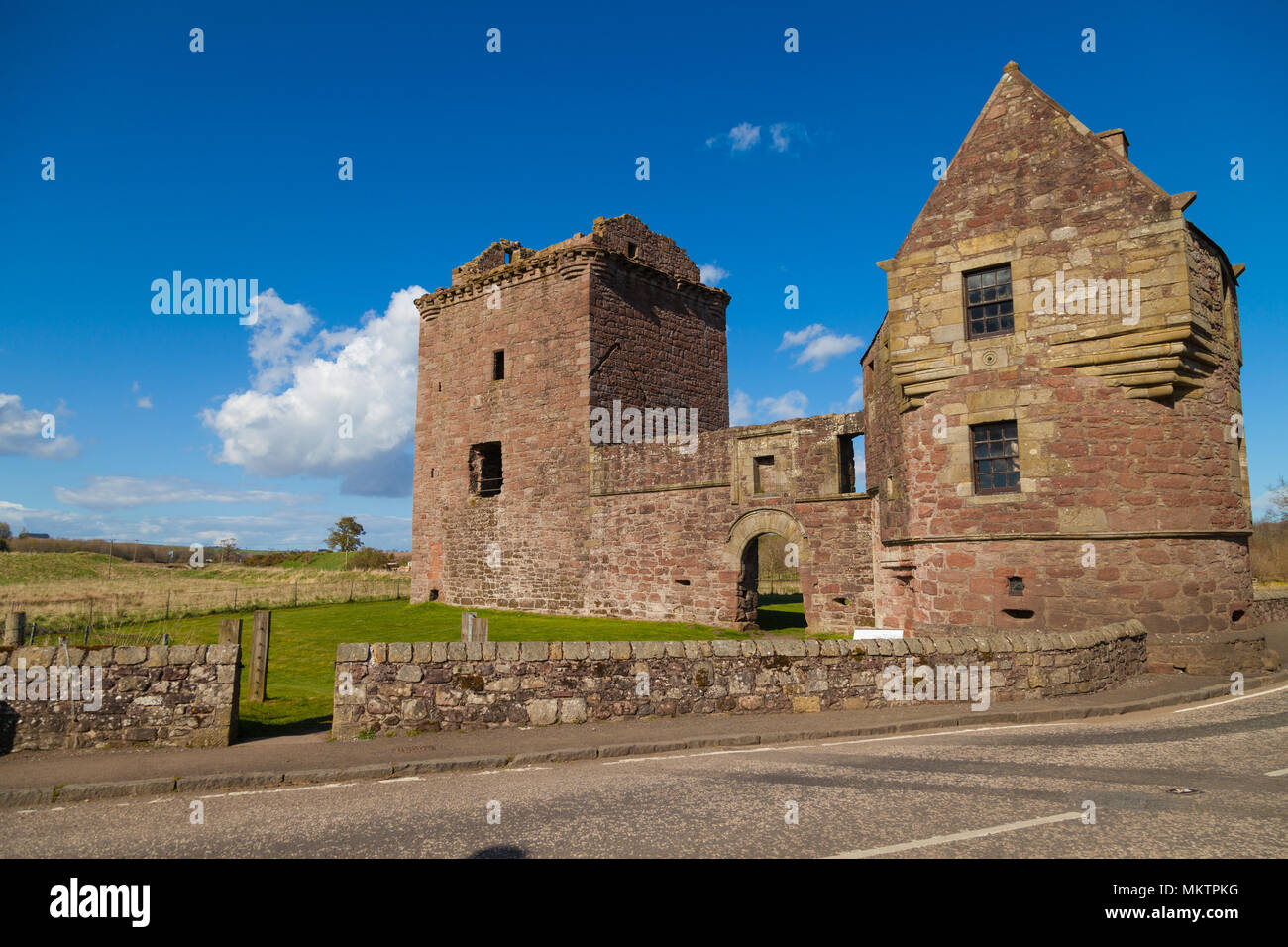 Burleigh Castle near Milnathort, Fife, Scotland, UK Stock Photo