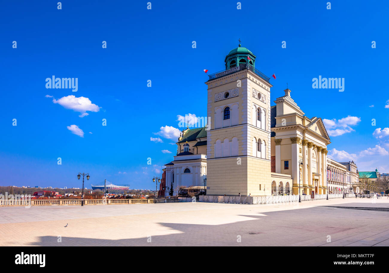 Church of St. Anne in Warsaw, Poland Stock Photo