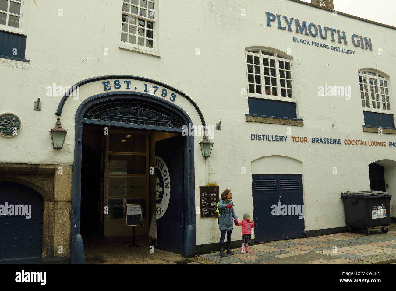 Plymouth Gin Company,Plymouth,Devon,Uk Stock Photo Alamy