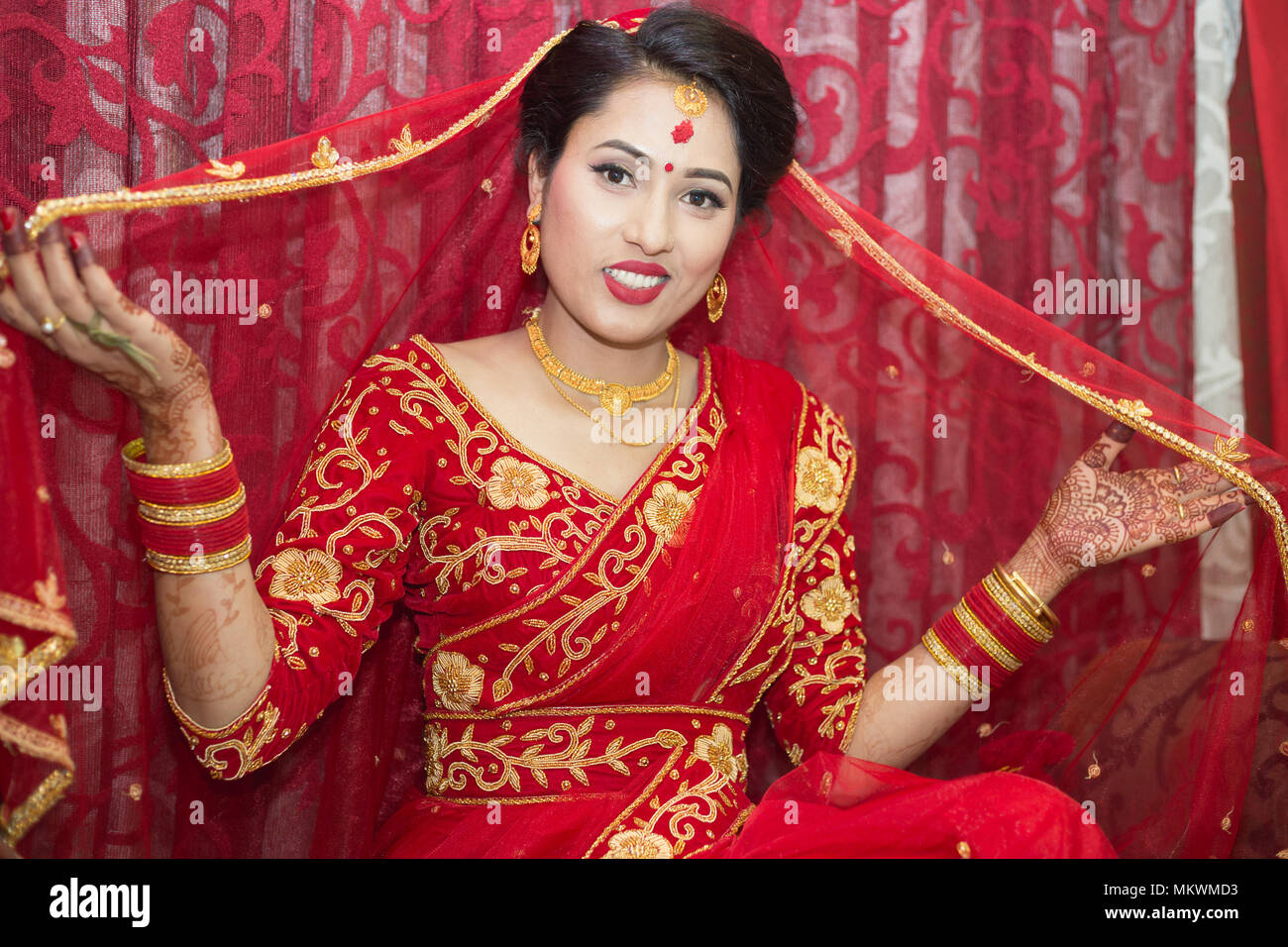 Nepali marriage dress