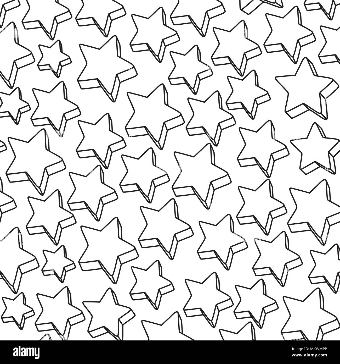 background with stars pattern, vector illustration Stock Vector Image ...