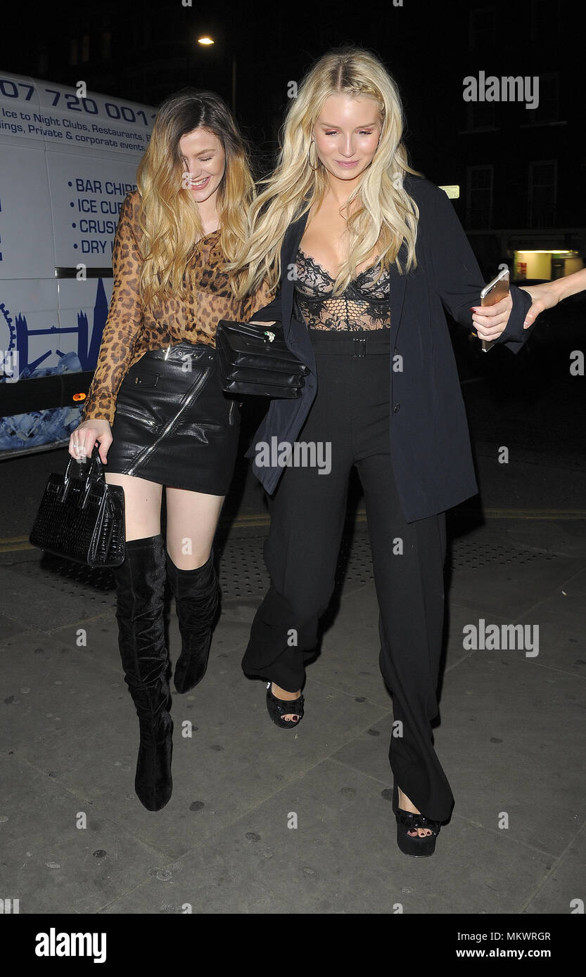 Lottie Moss at Mahiki Kensington Featuring: Lottie Moss Where: London
