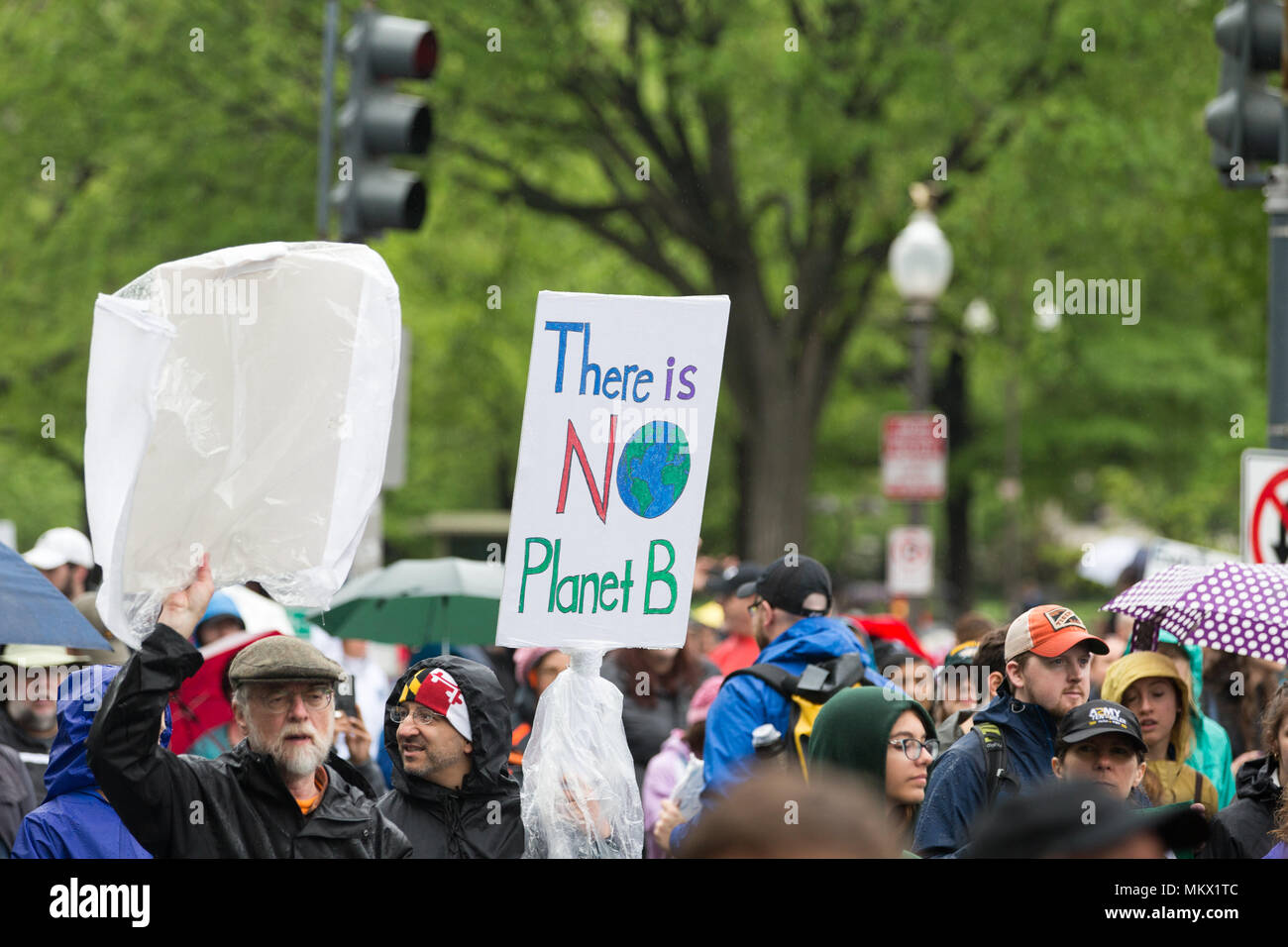 A protest sign during the March For Science in Washington, D.C. on ...