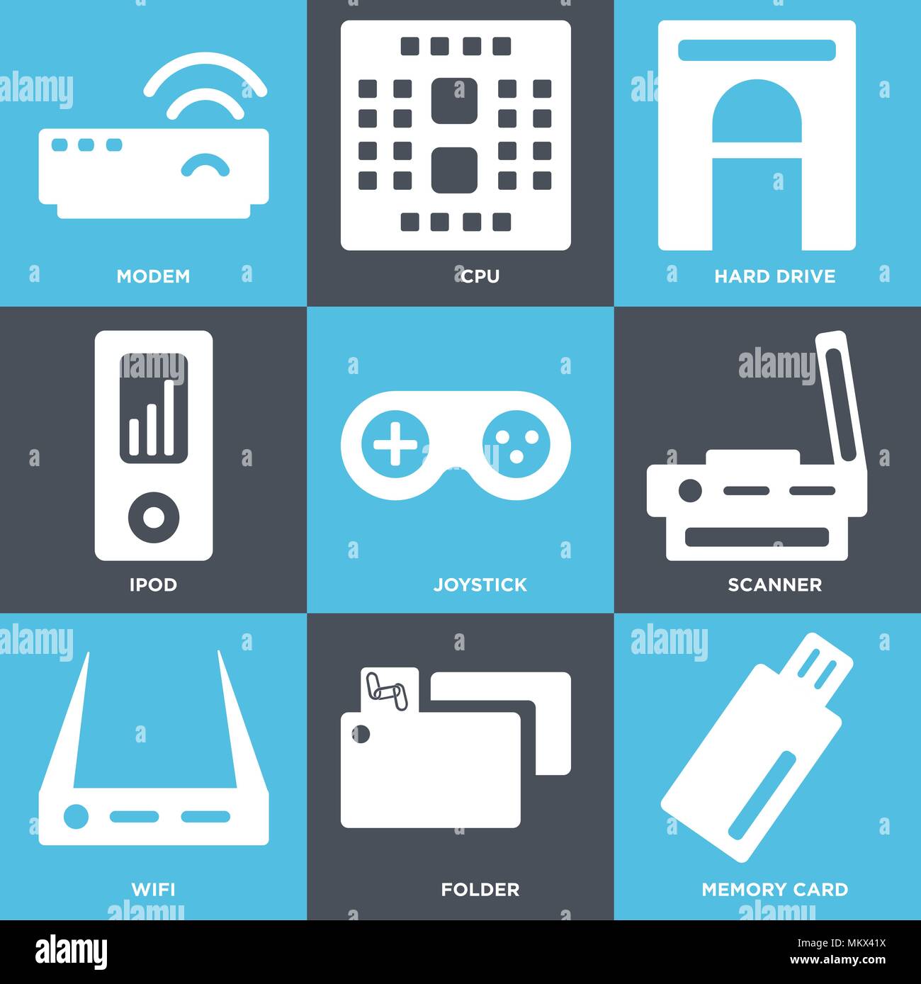 Sd game icons hi-res stock photography and images - Alamy