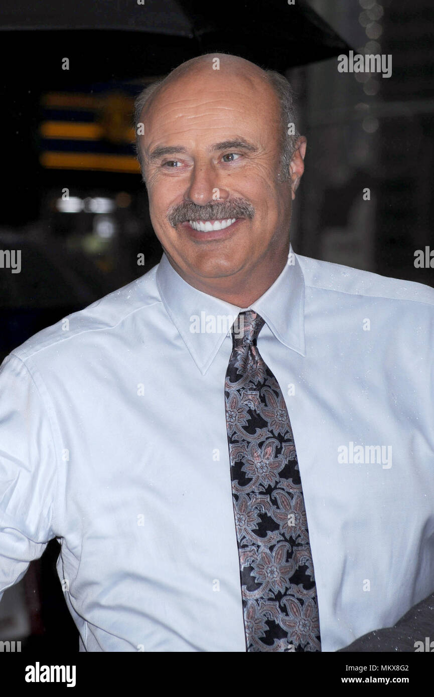 Dr. Phil McGraw at the Ed Sullivan Theatre for an appearance on Late