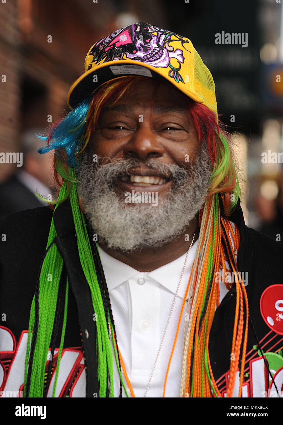 George Clinton at the Ed Sullivan Theatre for an appearance on The Late Show with David Letterman. New York City. October 27, 2008. Credit: Dennis Van Tine/MediaPunch Stock Photo
