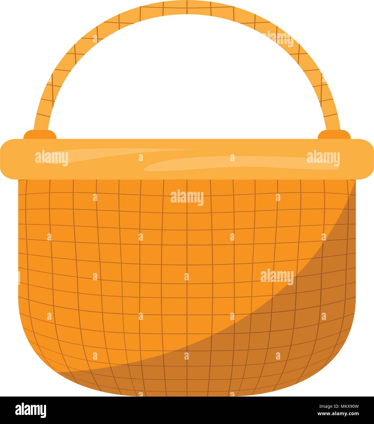 Empty basket picnic Stock Vector Image & Art Alamy
