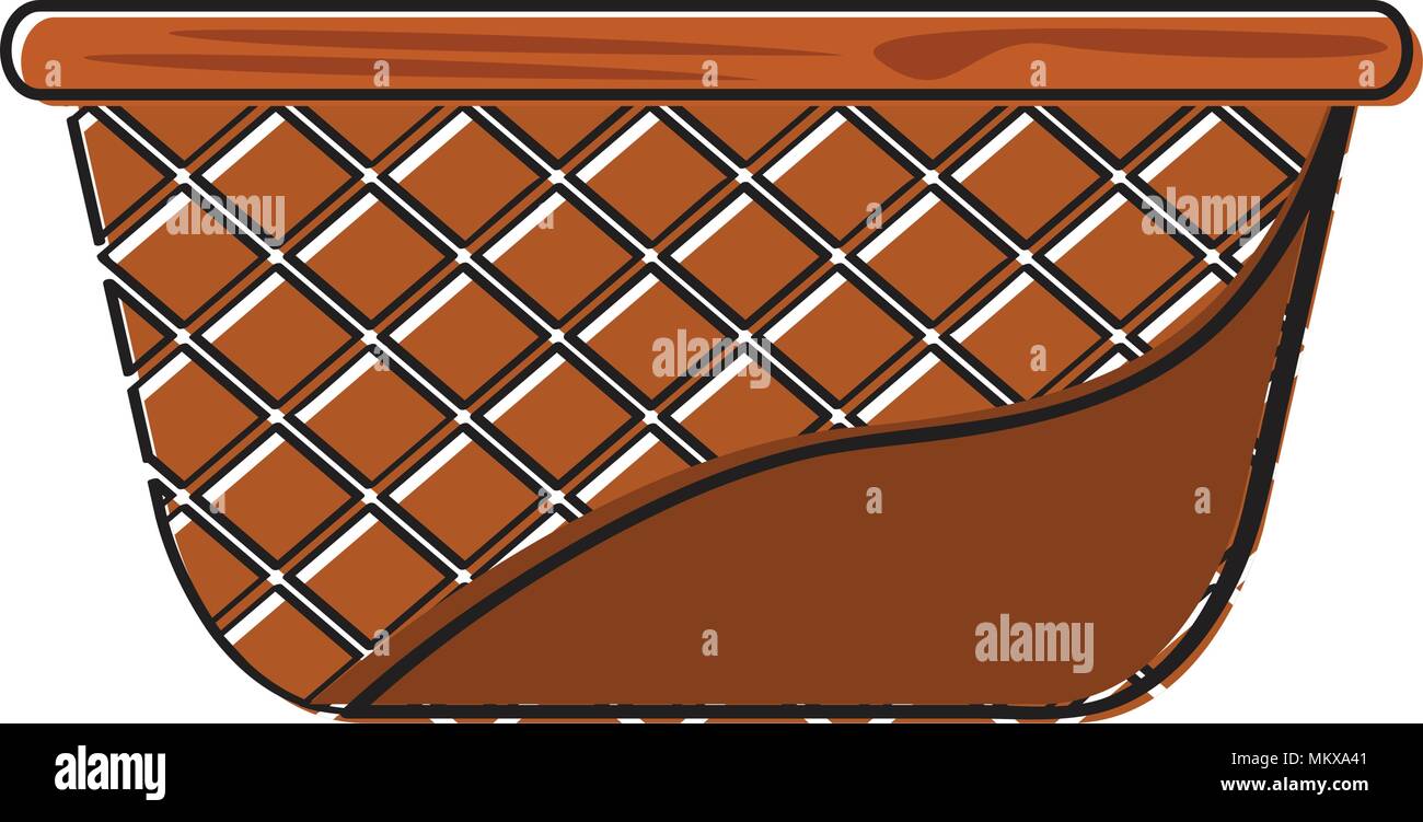 Empty picnic basket icon Stock Vector Image & Art - Alamy